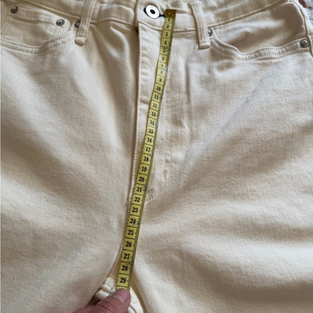 rag & bone Off-White Flare Jeans - Picture 11 of 12